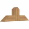 Ekena Millwork Portland Smooth Timber Gable Bracket, Western Red Cedar, 36"W x 13"H x 5 1/2"D x 5 1/2"F, 9/12 Pitch GBW036X13X0606POR00SWR - alternate 2